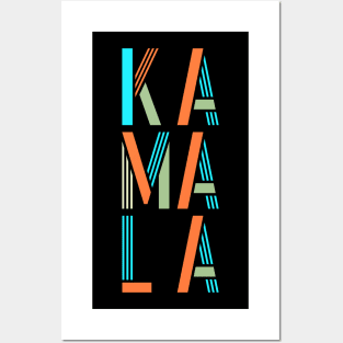 Kamala Vintage text Posters and Art